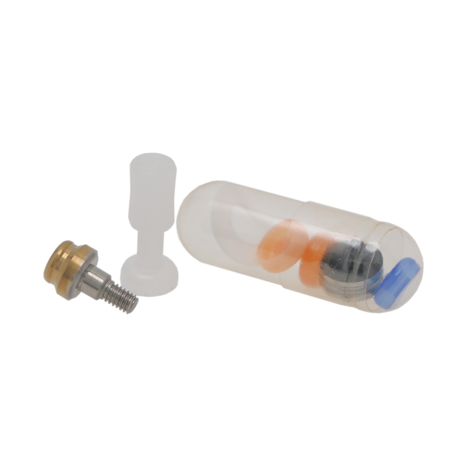 US ZEST LOCATOR Abutment Zimmer TSV 3.5/4.5mm GH 1-5mm Retention Cap Inserts Ti