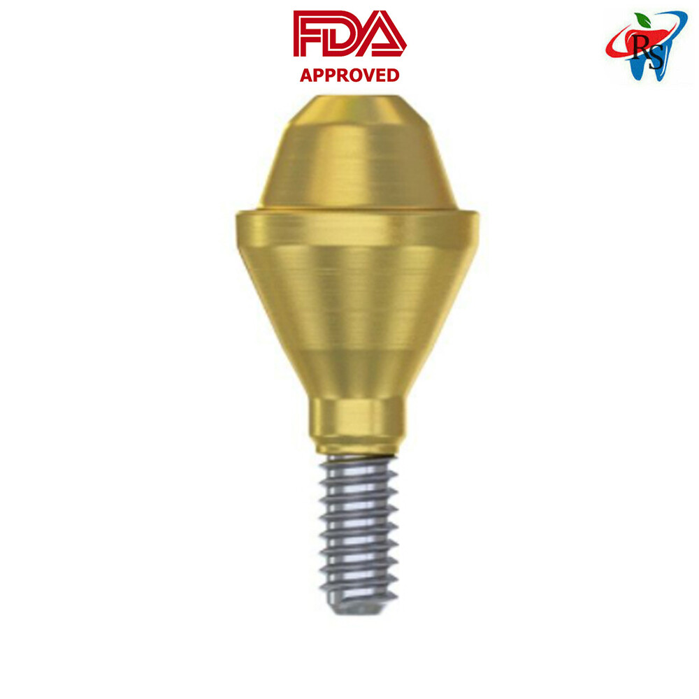 10x Set Straight Multi-Unit 1.6 Slim NP Int Hex 2.0mm + Titanium Sleeve Fixture