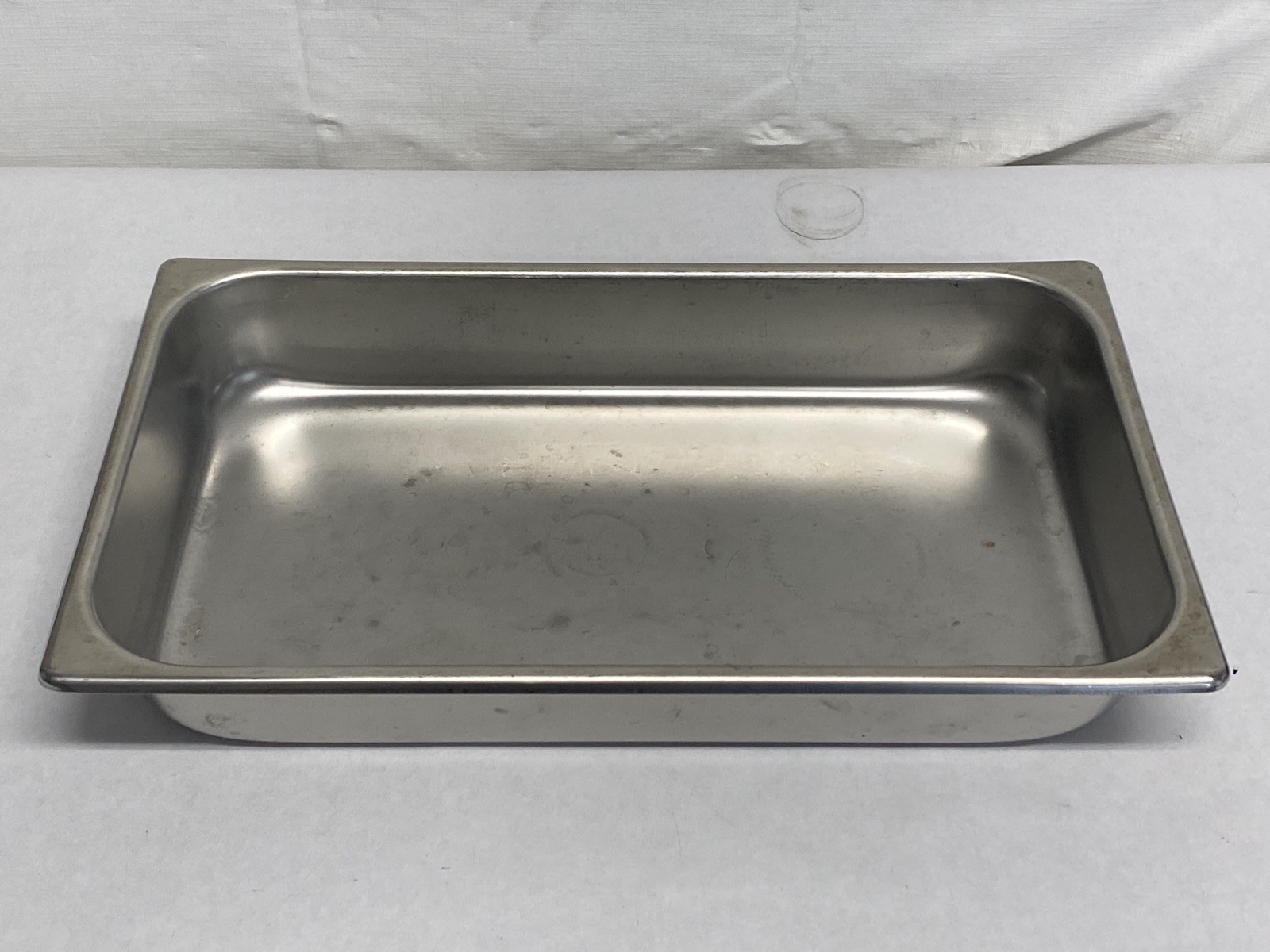 Used Laboratory Stainless Steel Instrument Tray Rectangle 16.5”L x 10”W x 2.5”H