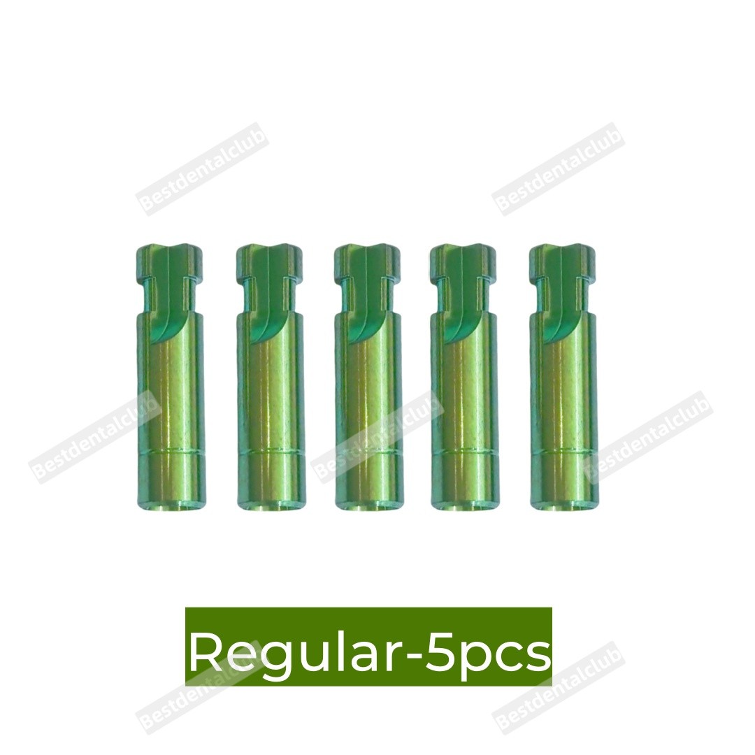 5Pcs Dental Lab Analog Inter Hex Type Compatible with Osstem Mini Regular