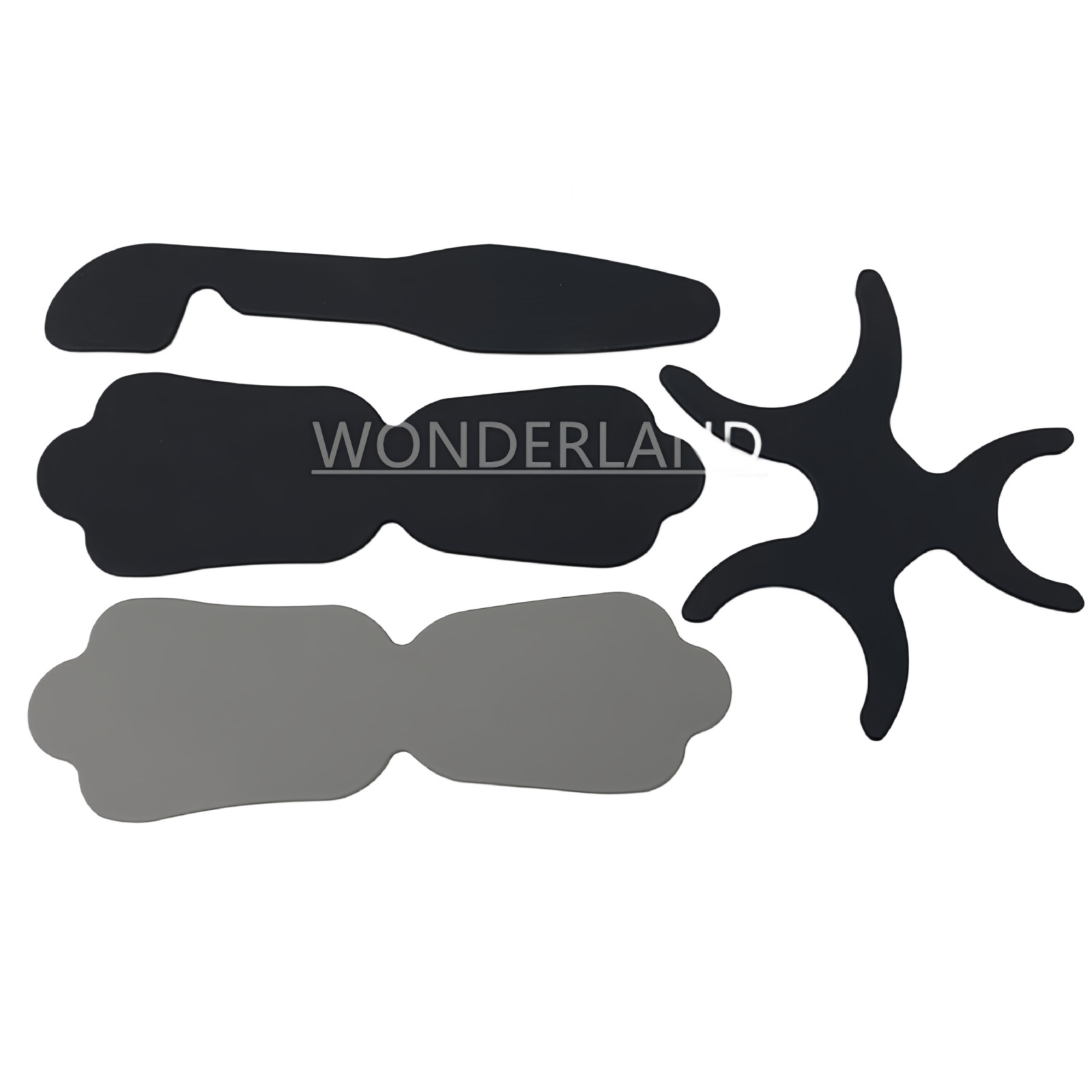 Dental Contrast Black Background Board Flexible Silicone Photo Contrastor Tools