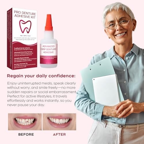 Instant Bonding Dental Glue for Dentures & Lab Tools – Fast-Setting, Long-Lastin