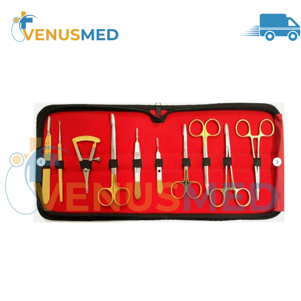 Blepharoplasty Kit,Plastic Surgery High Quality Instruments Kit Set of 10 Pcs