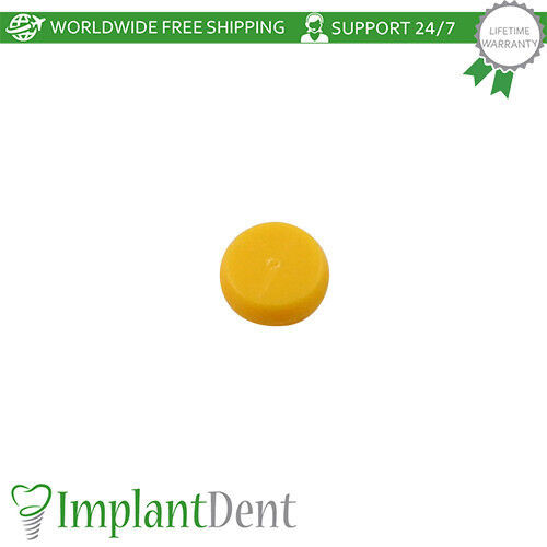 10x Dental Extra Soft Silicone Cap For Loc-In Attachment Dentistry Lab