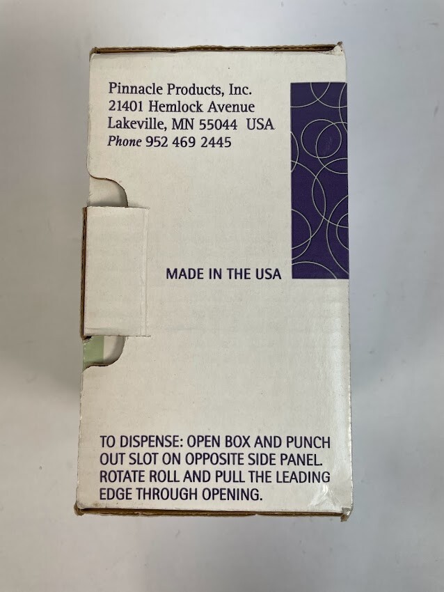 Pinnacle Cover-All Perforated 4x 6″ Refill Roll 1200 Sheets Roll Blue