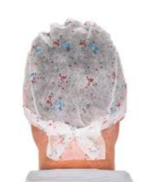Cardinal Health Nurse’s Cap Convertors 100 White One-Size w/Tie Back Latex-Free