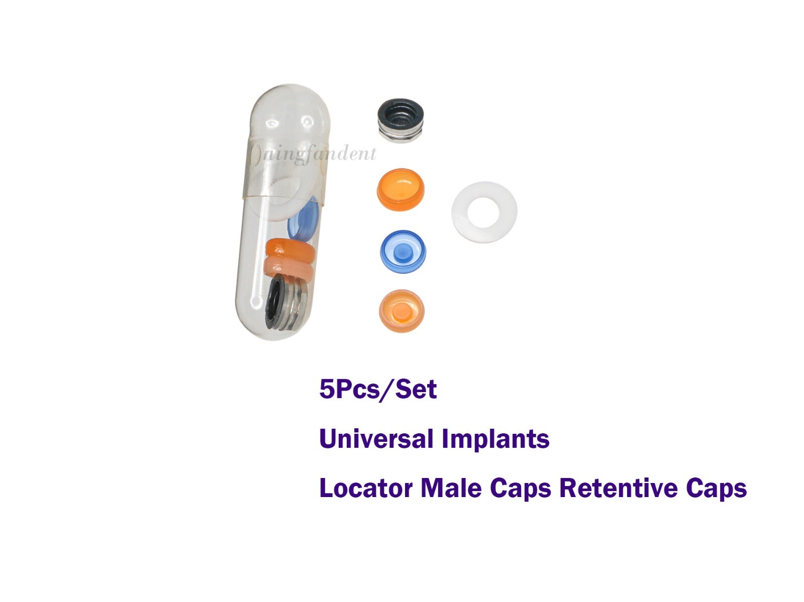 US Universal Dental Attachment Retentive Caps Insertion Extraction Tool