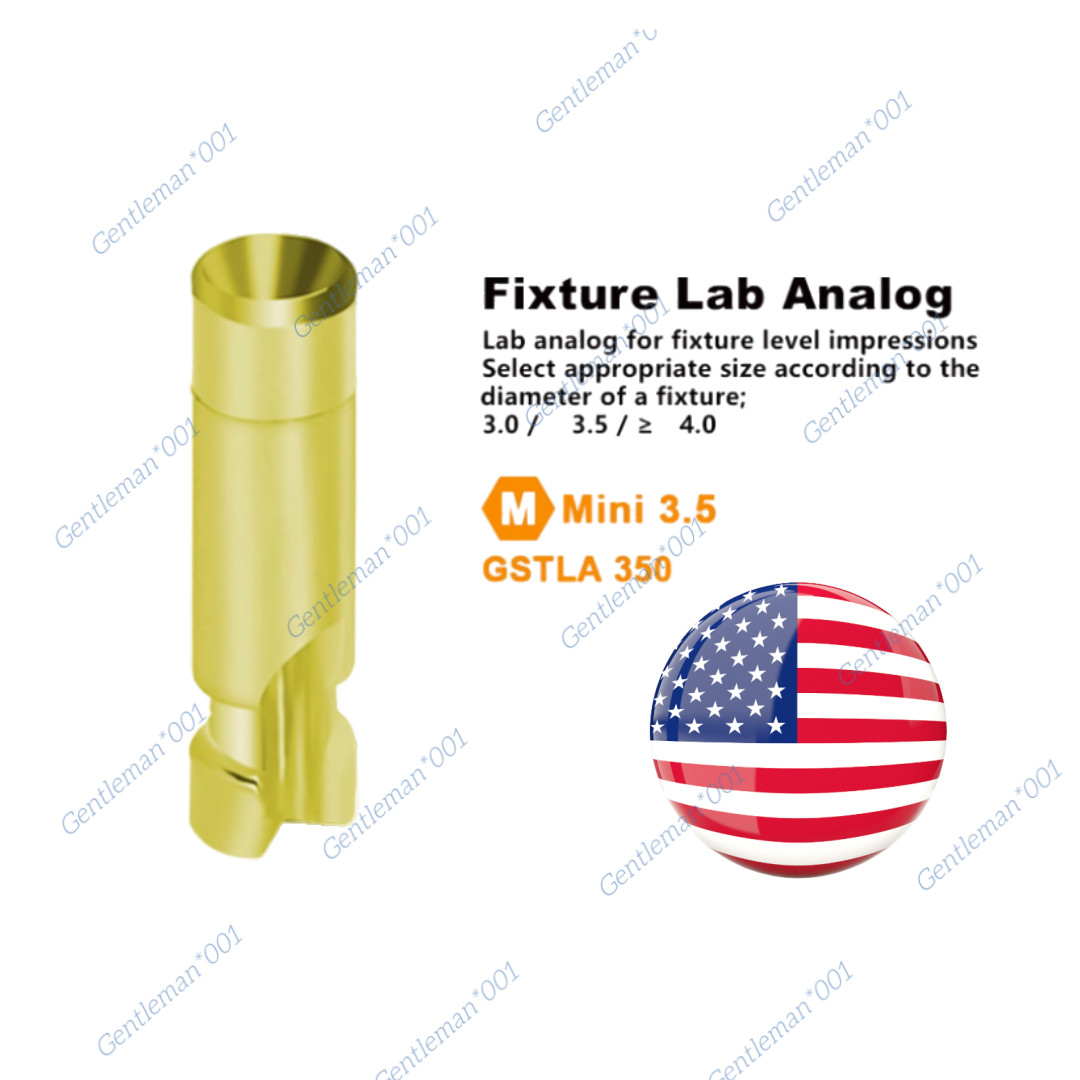 5pcs Dental U-Line Analog R/M ∅3.5/4.0 L15 Transfer Replace Impression Fits Oss
