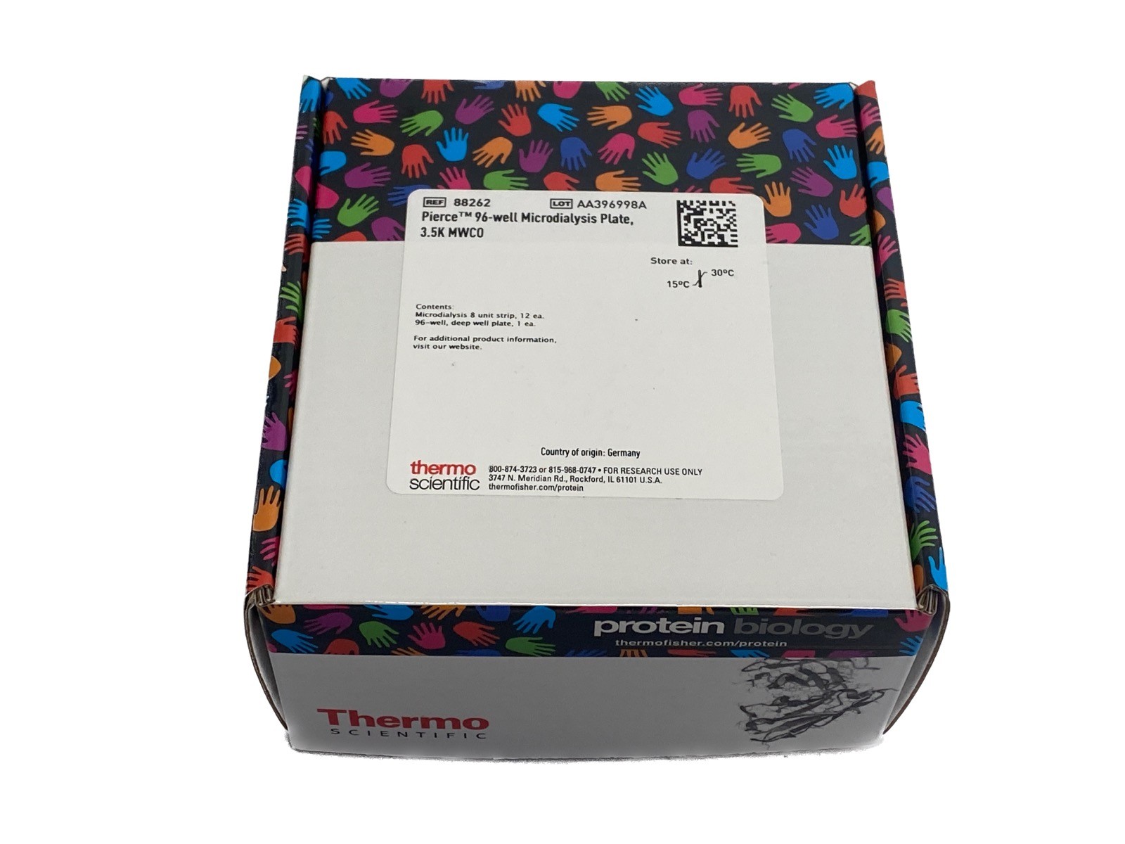 THERMO PIERCE 96-Well Microdialysis Plate w/ Strips 3.5K MWCO 88262