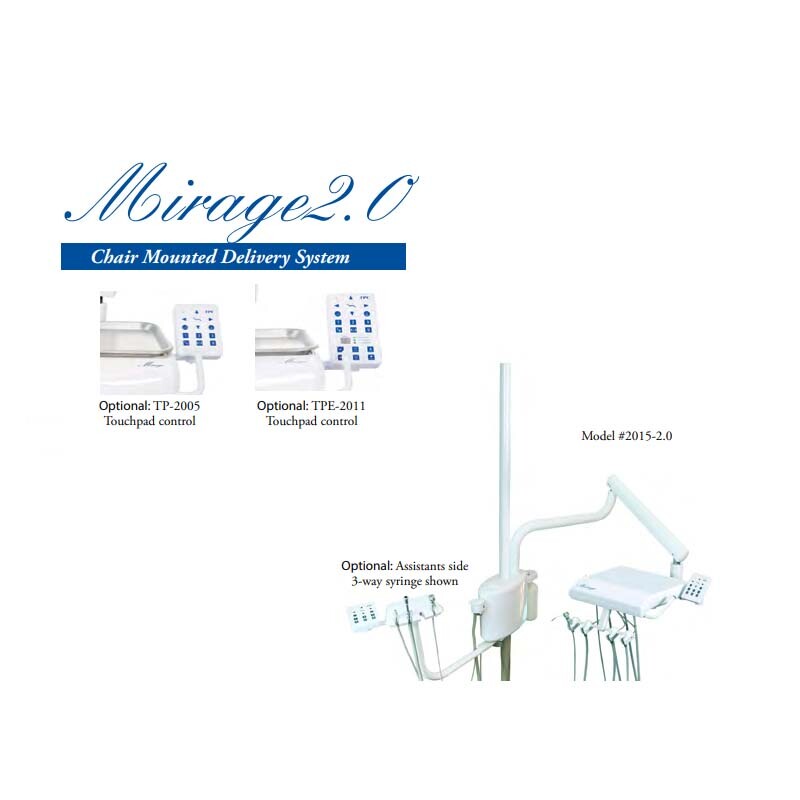 TPC Dental Mirage 2.0 Chair Mounted Delivery System