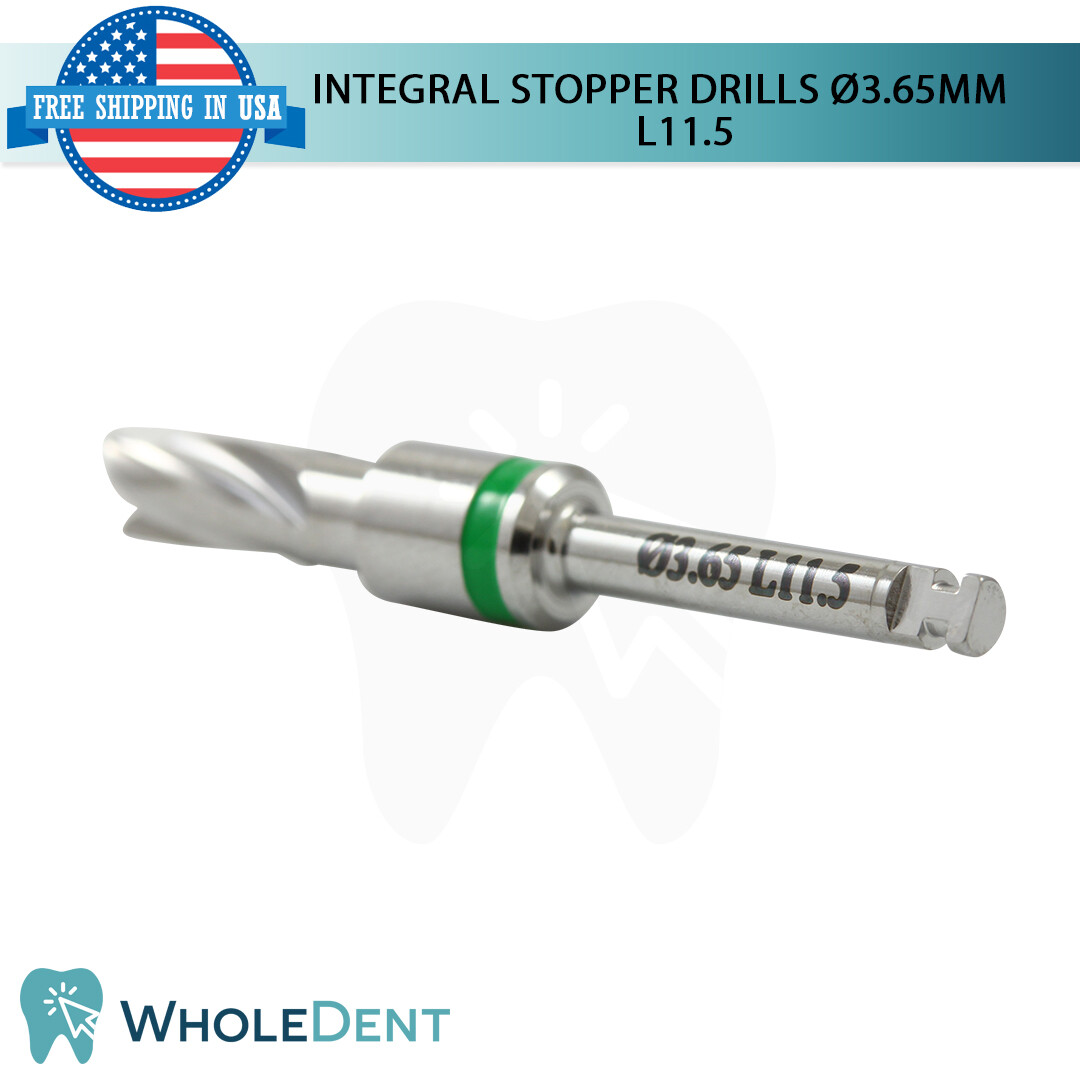 Surgical Integral Stopper Drill Ø3.65 External Irrigation Dental Implant
