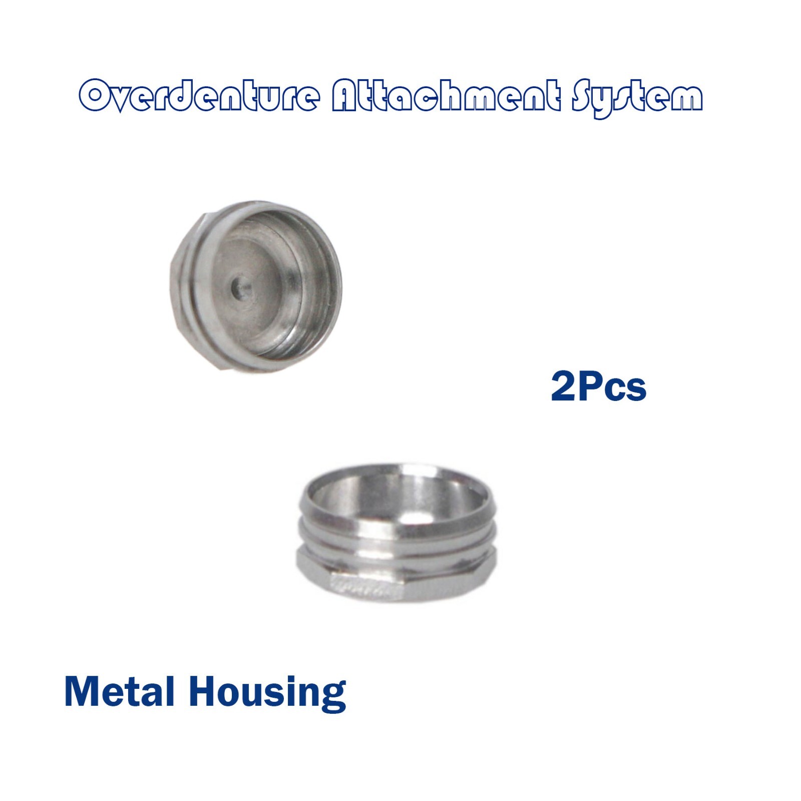Locator Abutments Nobel Active RP 4.3mm (D) Height (1-5.0 mm) Implant Male Caps