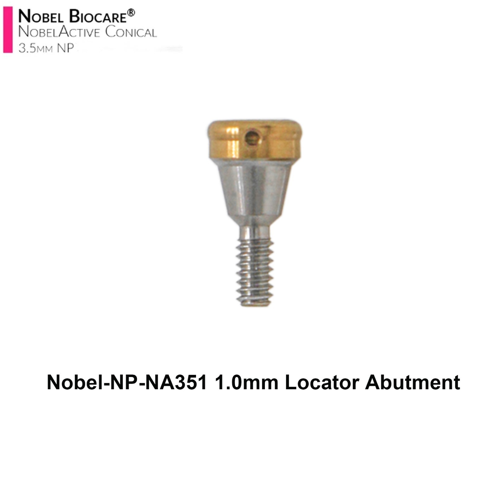 US Dental Tapered Locator Overdenture Abutment Fit Hiossen Nobel Biocare Zimmer