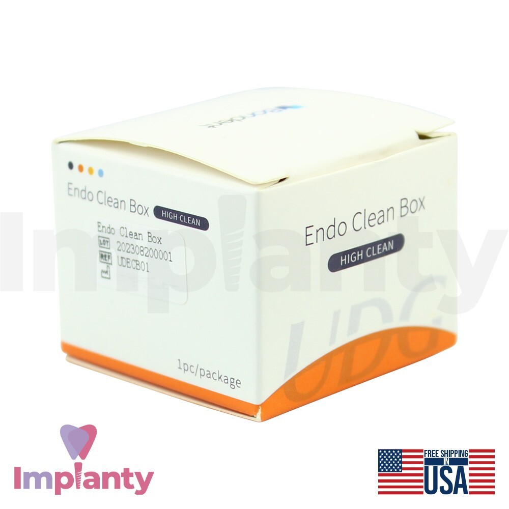 Dental Endo Clean Box Round Sponge Files Cleaning And Storage Dentistry Tools