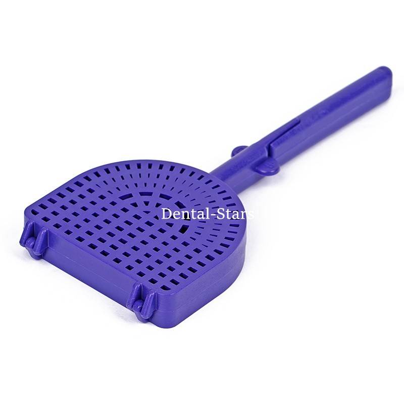 Dental Tooth Veneers Denture Washing Sieve Racket Porcelain Teeth Cleaning Tray