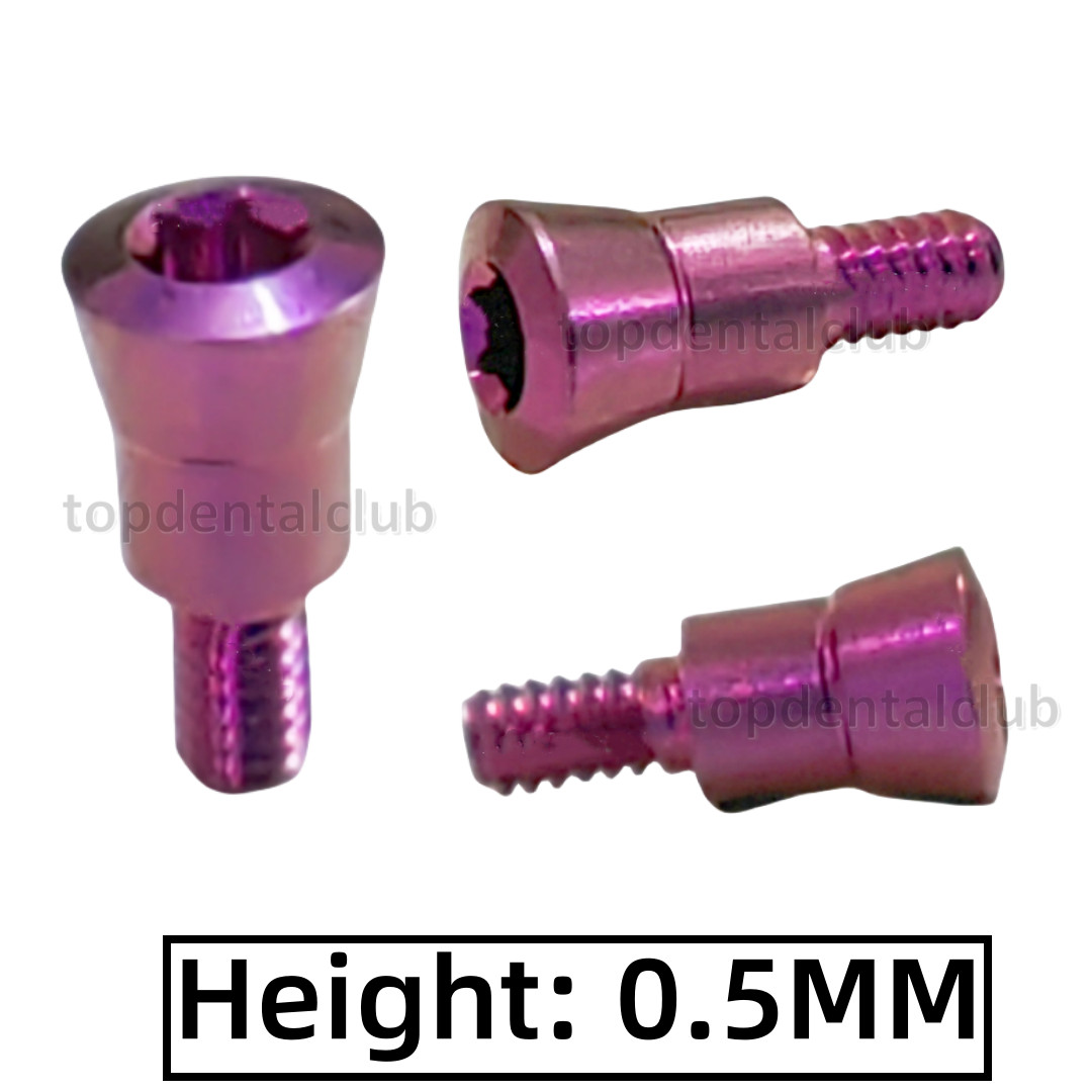 RC Dental Closure Screw RC Healing Cap Abutment Height 0/0.5mm Fits Straumann IT