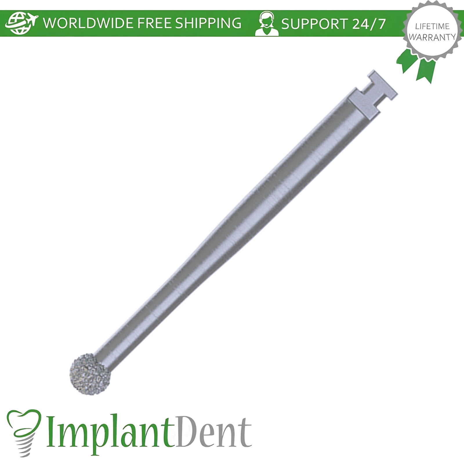 DegranuIation B0NE Dental Burs Kit Stainless Steel Multi-Task Dentistry Tool