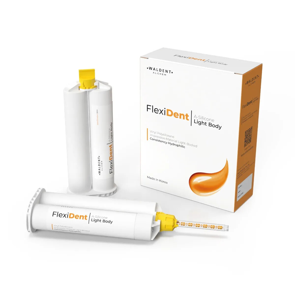 Waldent Flexident Light Body Cartridges ( 50ml x 2) Free Shipping…