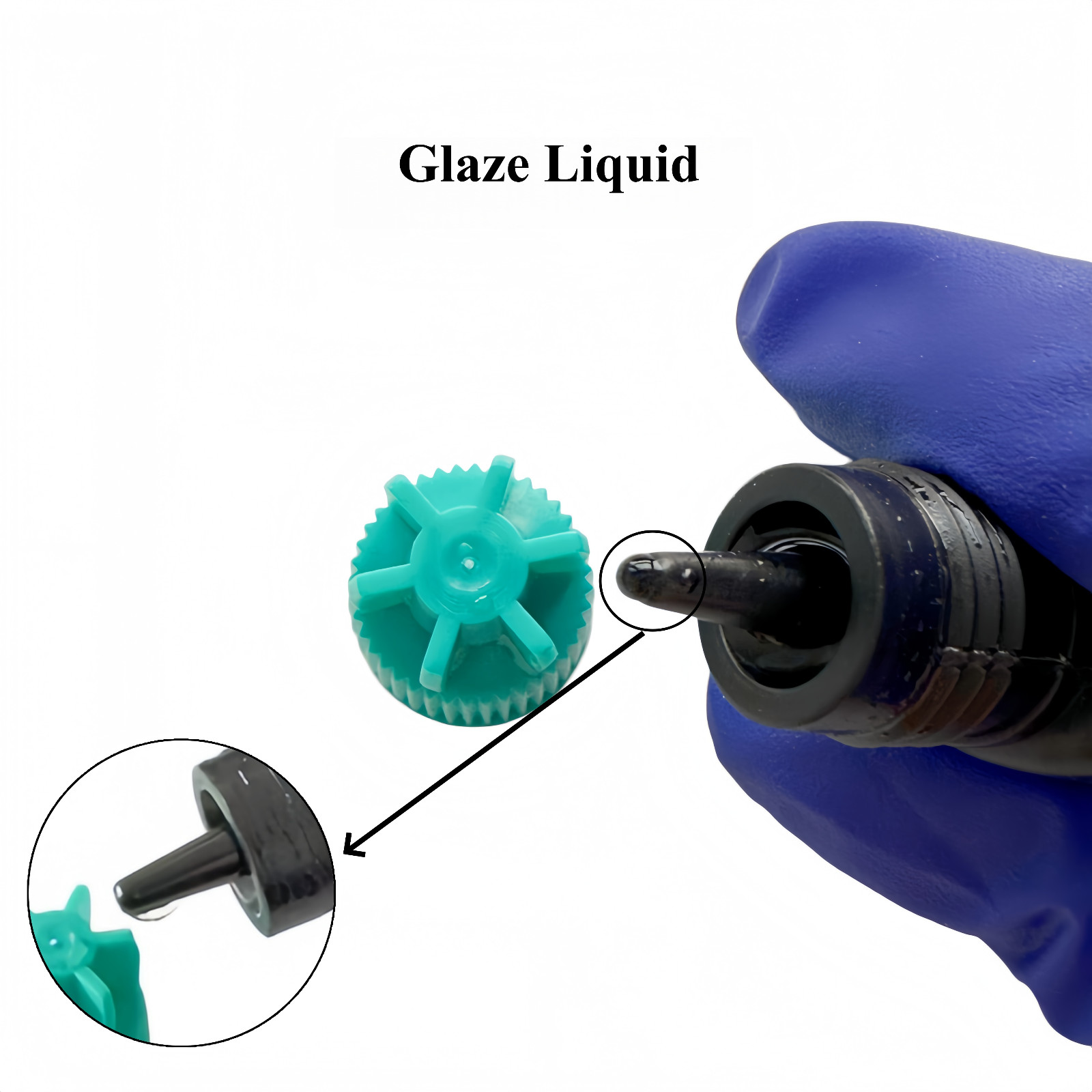 Dental Polyfix Stain Gum 3D Printed Dentures Resin Staining PMMA Glaze Liquid