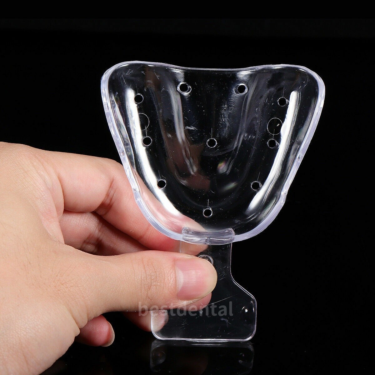 18pcs/set Dental Impression Trays Frame Cut Back Edentulous Jaw Sterilize 135℃