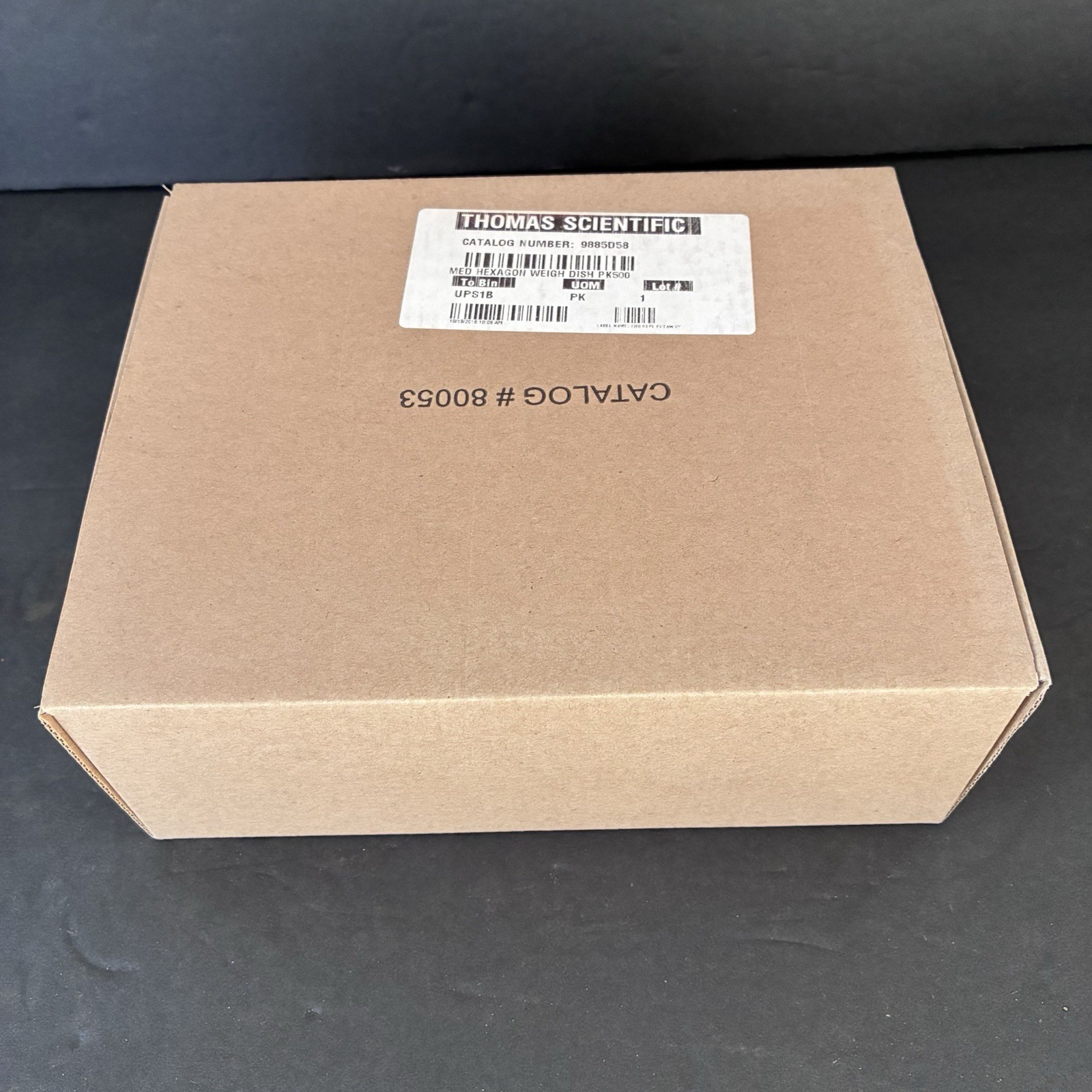 LOT OF 500 THOMAS SCIENTIFIC Medium 2 1/2″ HEXAGON WEIGH DISH New