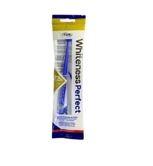 3 x FGM Dental Whiteness Perfect 22% Home Bleach Gel 3g Syringe