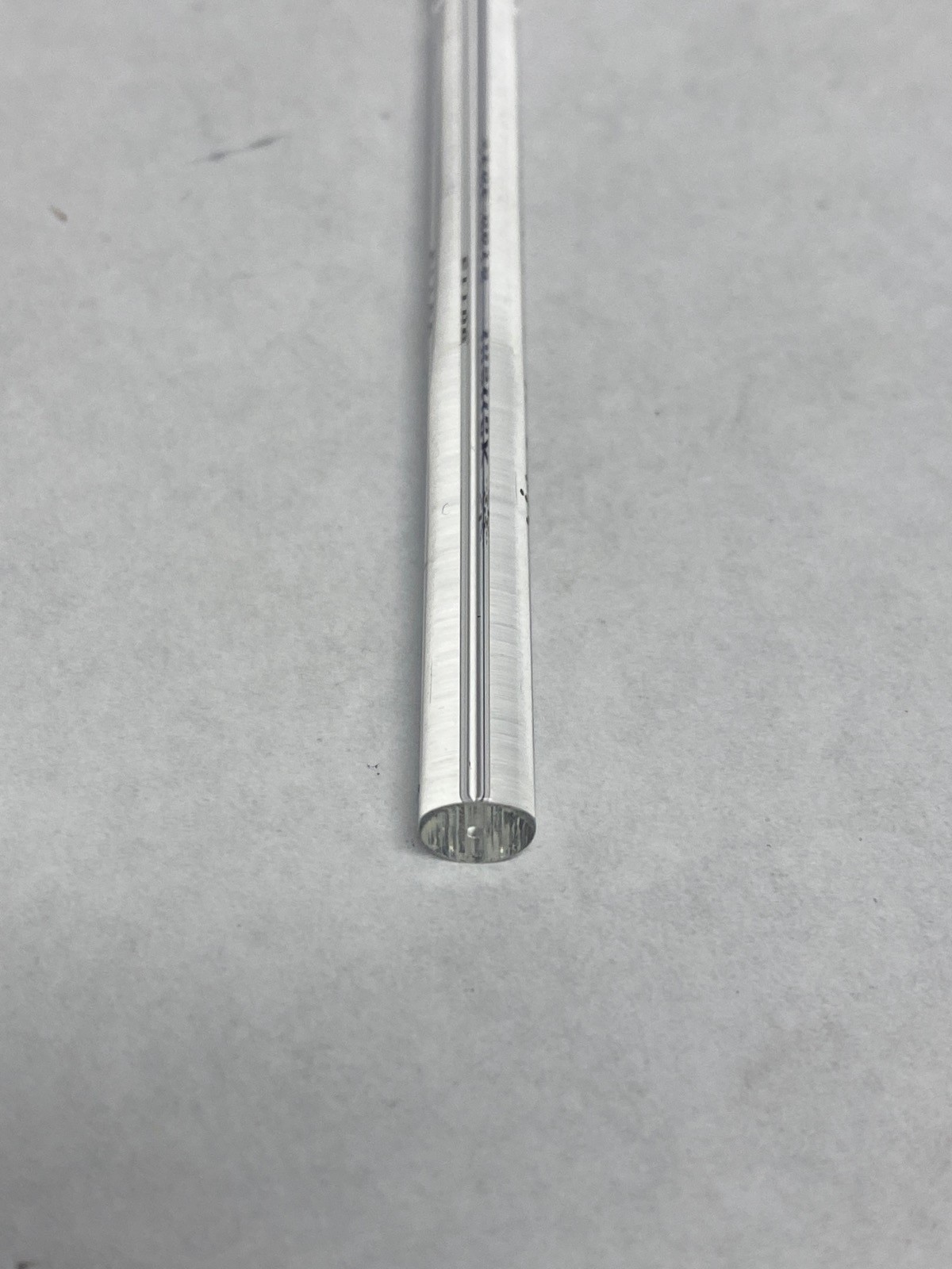 Used AGILENT GC Ultra Inert Inlet Liner Splitless Straight 1mm ID 60uL 5190-4047