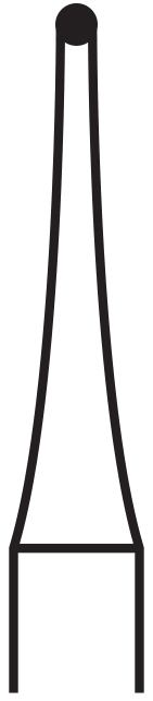 SUPÉR Carbide RAOS1/2/100PK, Latch & Surgical, Made in Canada, Pack of 100
