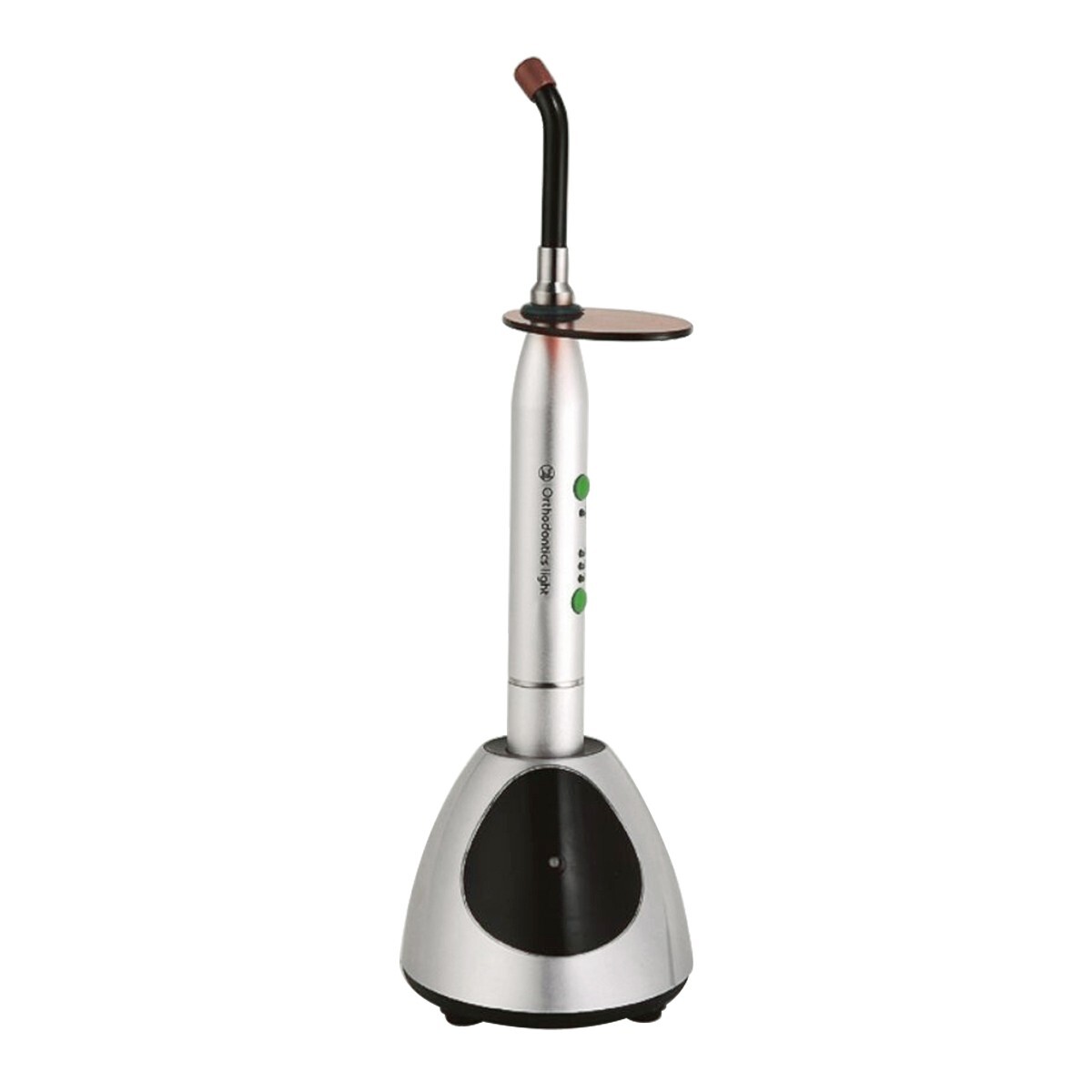 AZDENT Dental Wireless LED Curing Light Resin Cure Lamp 2700mw/c㎡ Silver