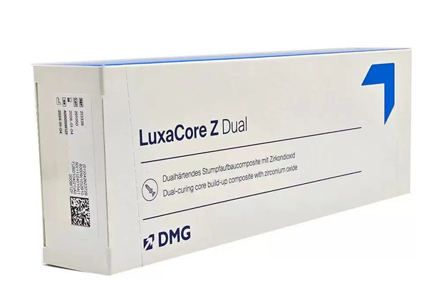 DMG Luxacore Z Dual Core Buildup Material Dentine Composite Shade A3 Paste 9g