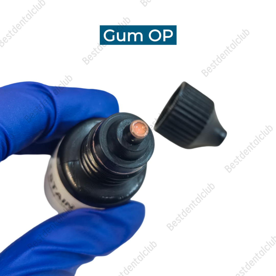 Dental Polyfix Stain Gum Light Curing 3D Printed Dentures Resin Staining ﻿
