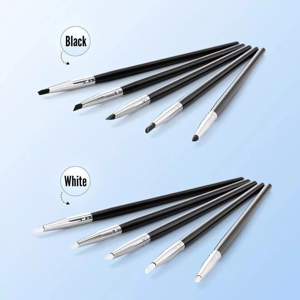 5Pcs/Set Dental Adhesive Composite Silicone Shaping Brush Pen Resin Veneer Teeth