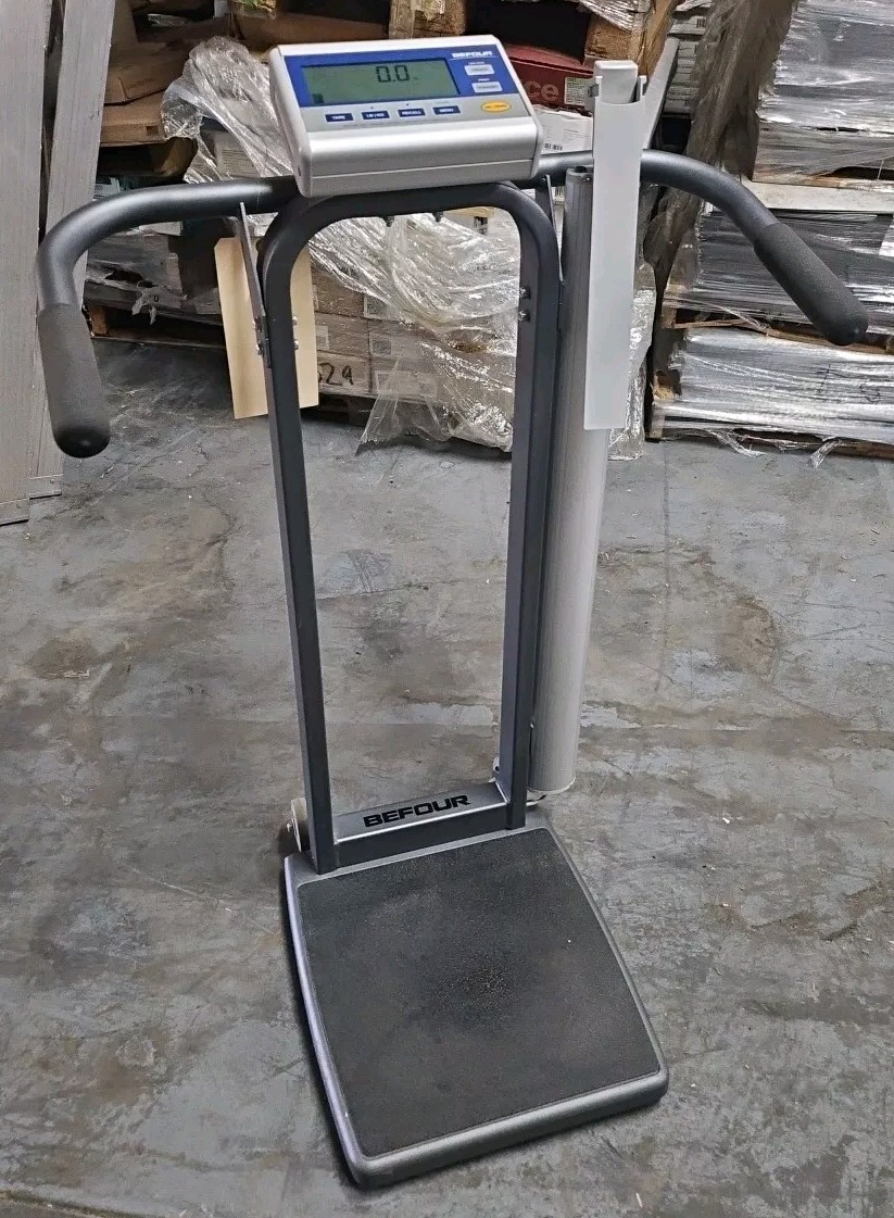Befour MX808 Measurement Station Tilt & Roll Handrail Scale EXCELLENT Condition!