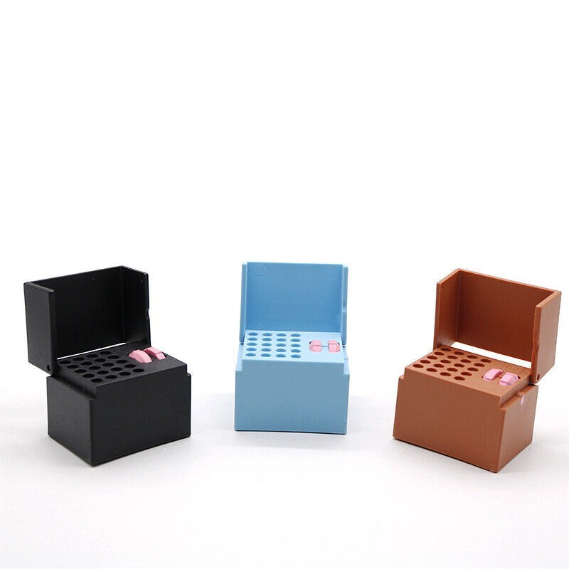 Dental 20 Holes Endo Files Holder Memory Autoclavable Endodontic Ruler Organizer