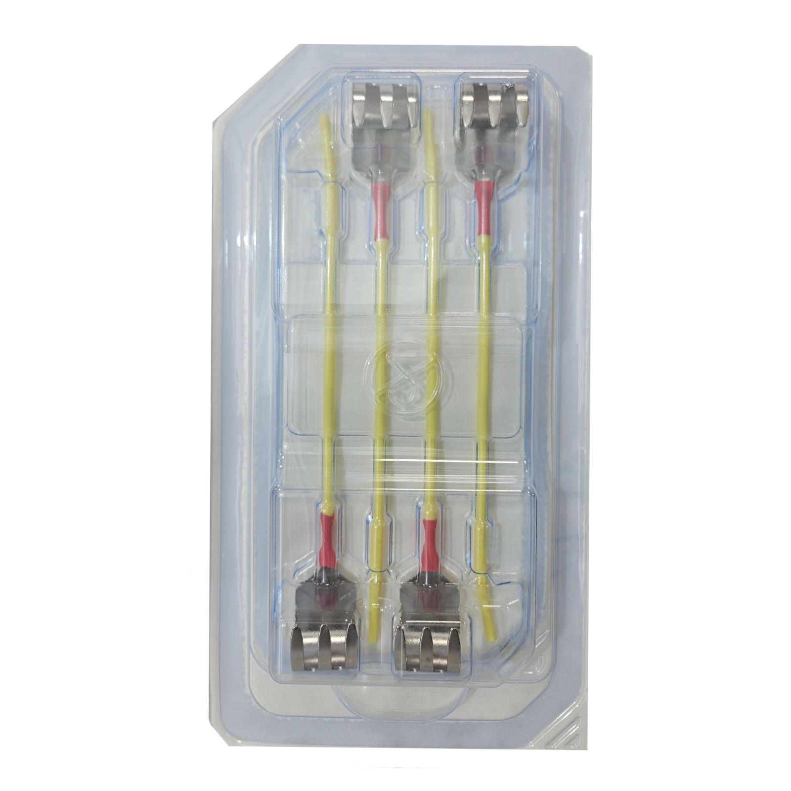 *4-Pieces* Cooper Lone Star Elastic Stays 20mm x 20mm Spira 3-Finger 3335-4G