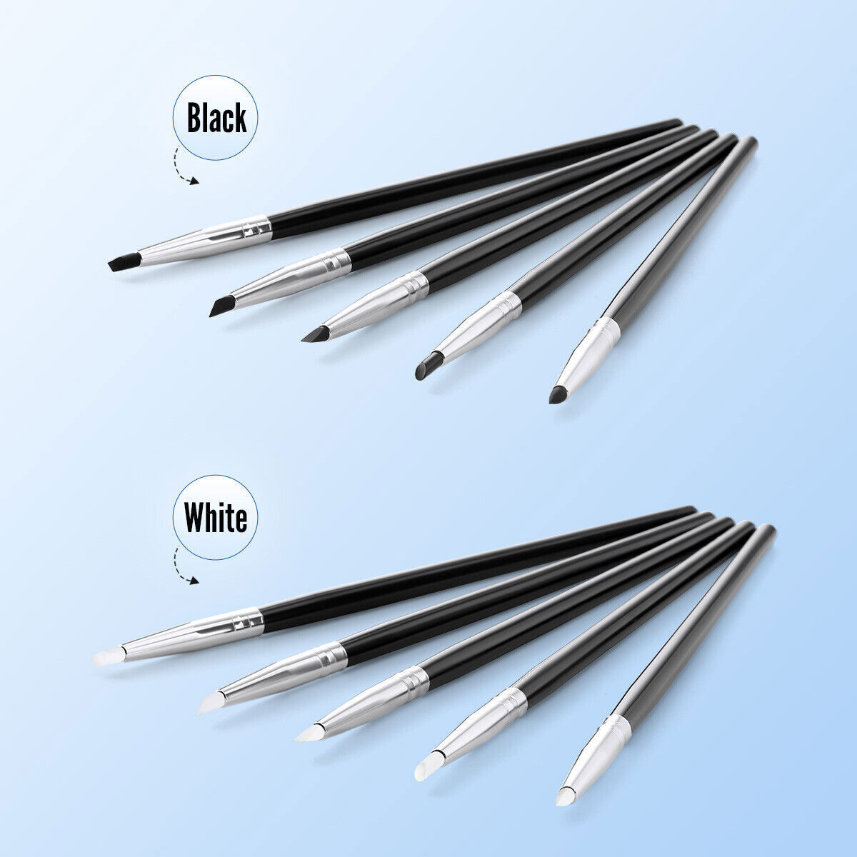 Dental Silicone Brush Pen Composite Resin Cement Veneer Porcelain Teeth Pen