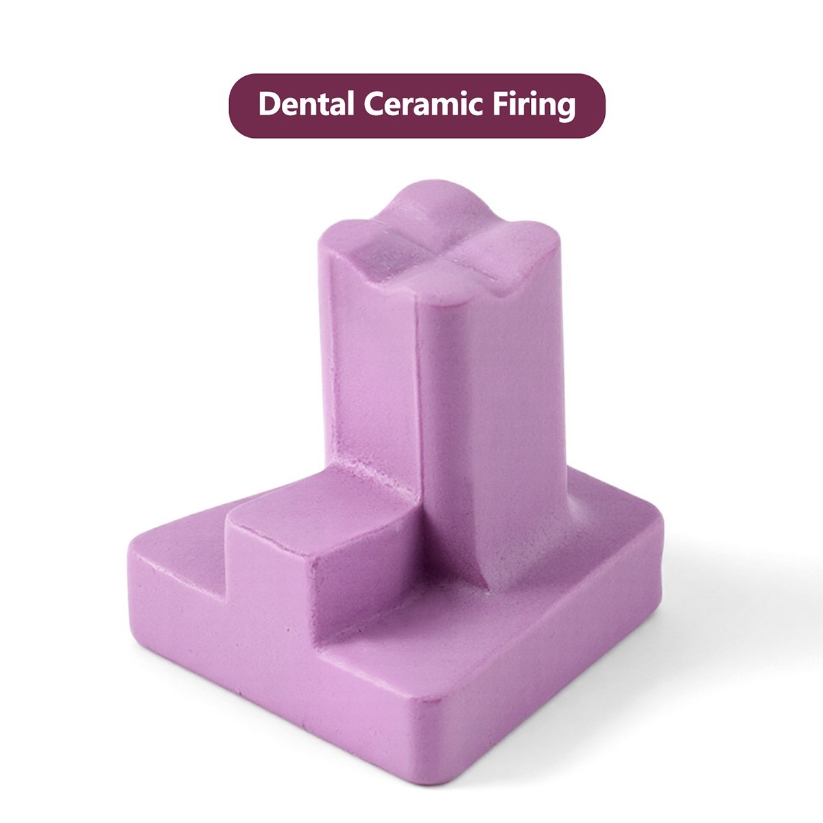 AZDENT Dental Lab Ceramic Firing Pink Pegs for Porcelain Single Crowns Oven Tray