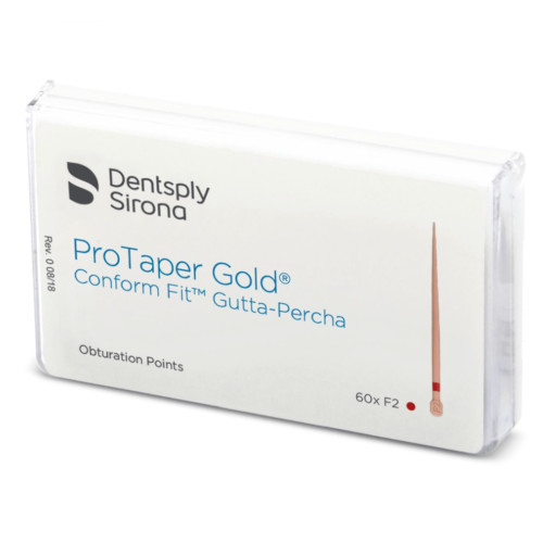 Protaper Gold Conform Fit Gutta-Percha Points by Dentsply (All sizes) (60/pack)