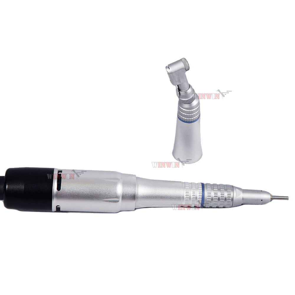 Electric Motor Straight Contra Angle Slow Speed Handpiece+Strong 90 Micromotor