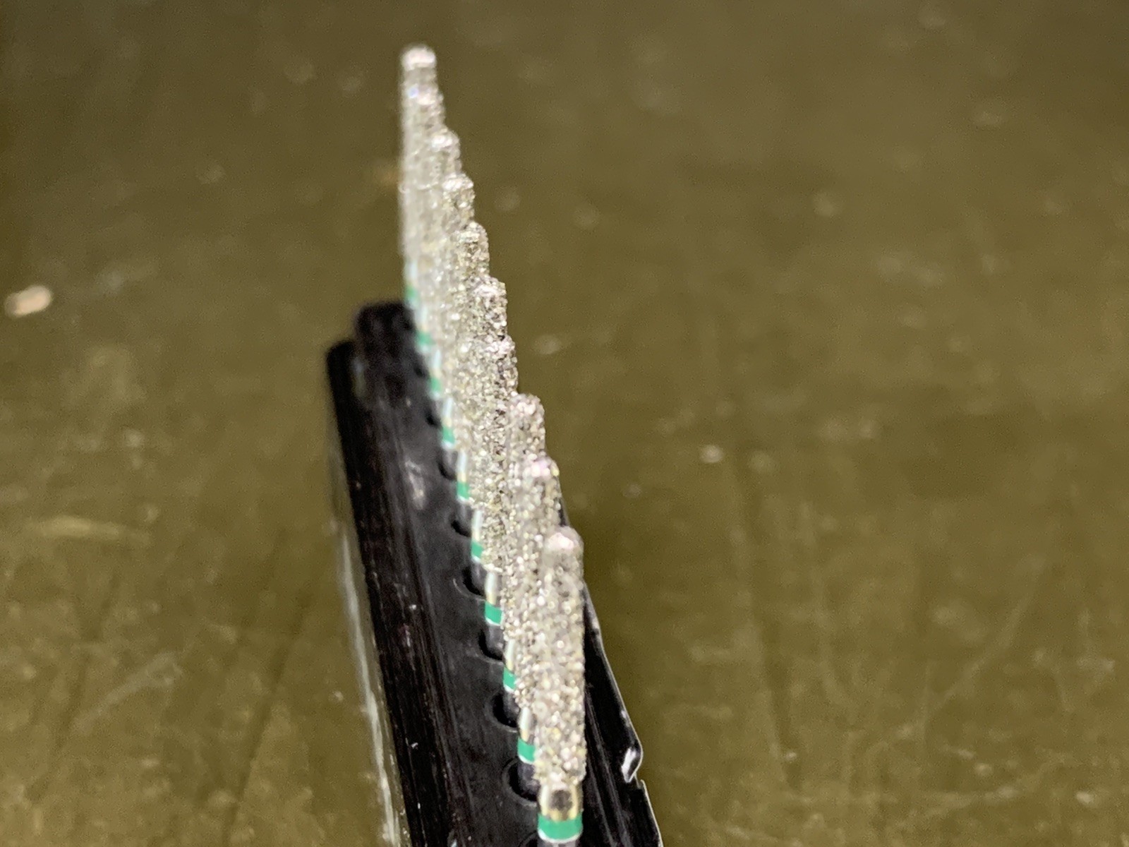Diamond Burs 50×199-850-017sc 1.7 mm Diameter 10mm Cutting Length.medium Grit.