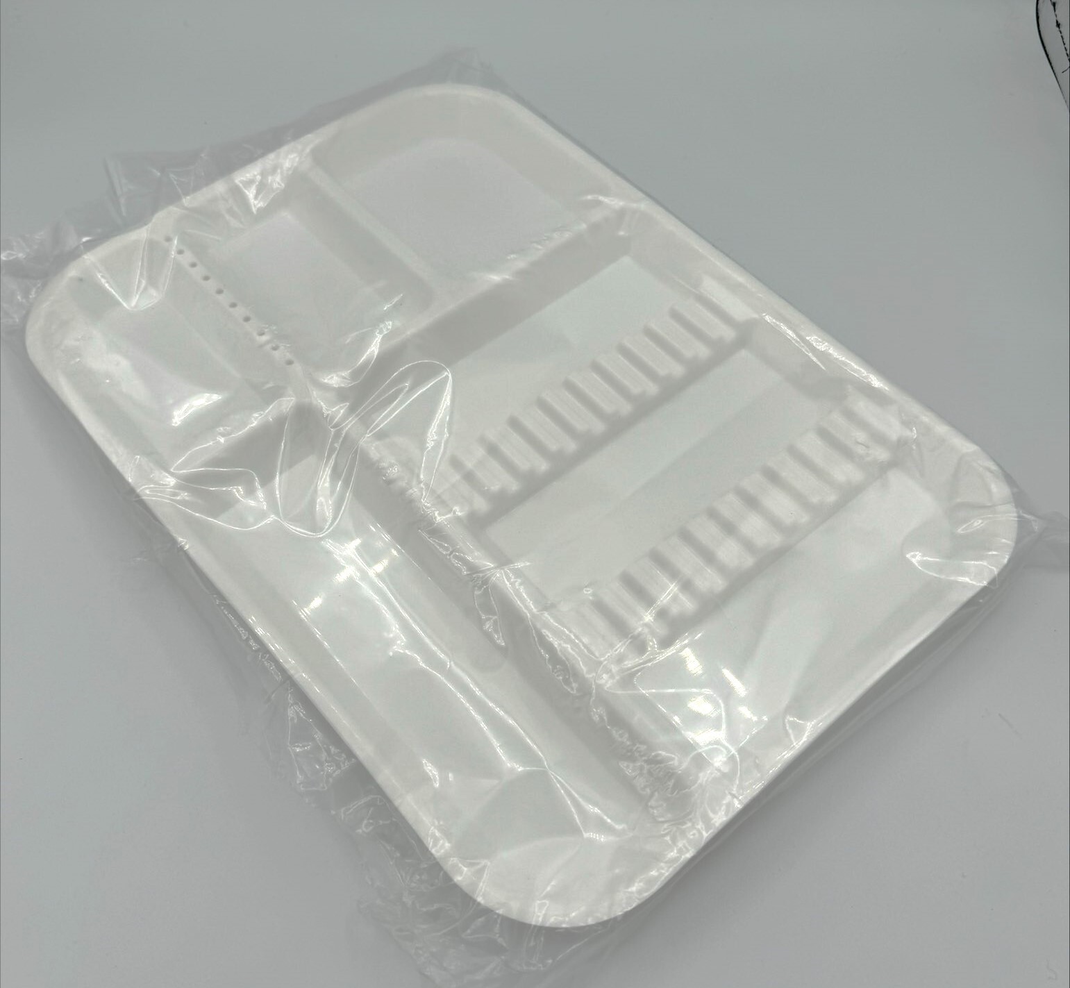 DENTAL SET UP B DIVIDED Tray SIZE B Tray B (Ritter), Fully Autoclavable 250ºF,