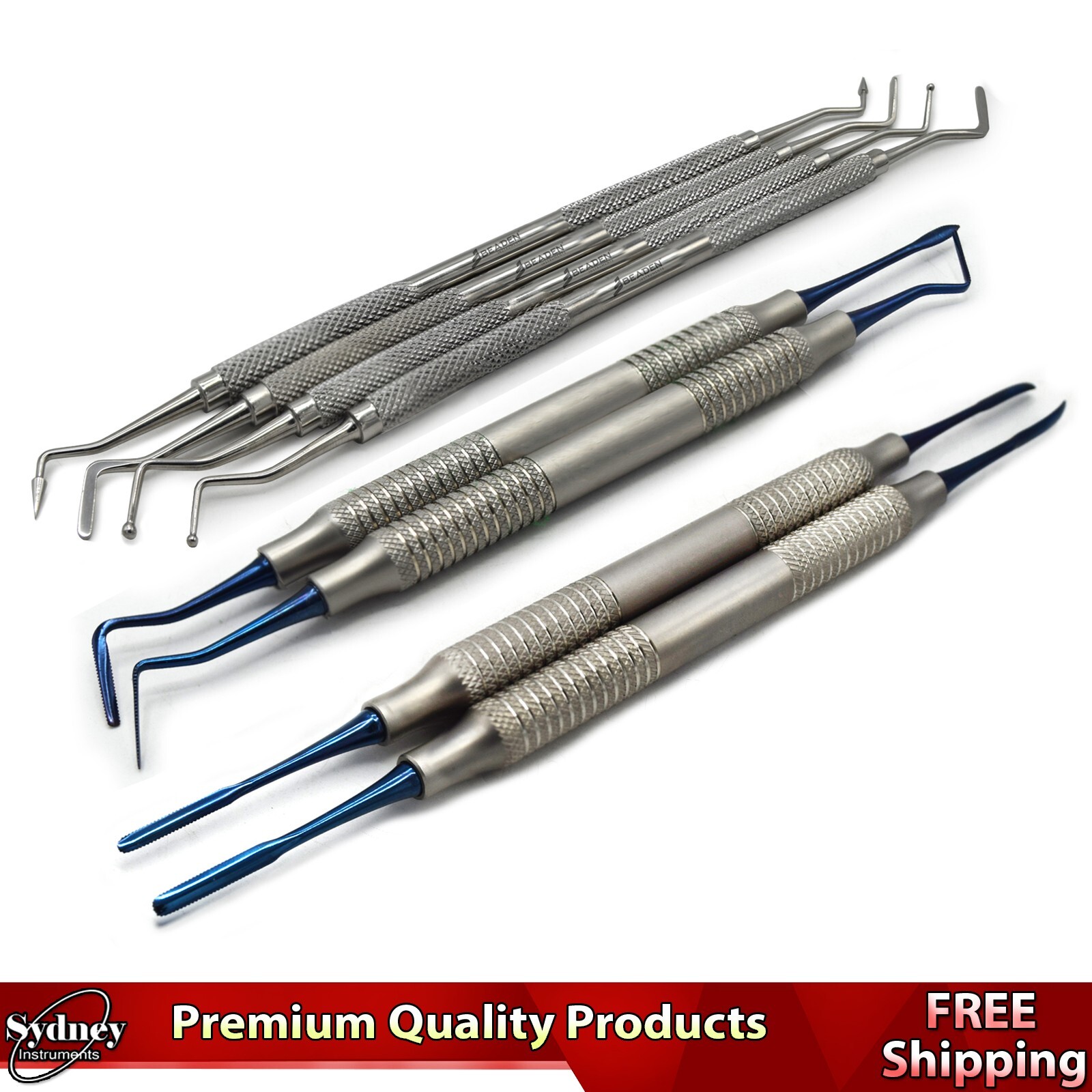 Dental Filling Composite Amalgam Mixing & Implant PT1 & PT2 Tunneling Instrument