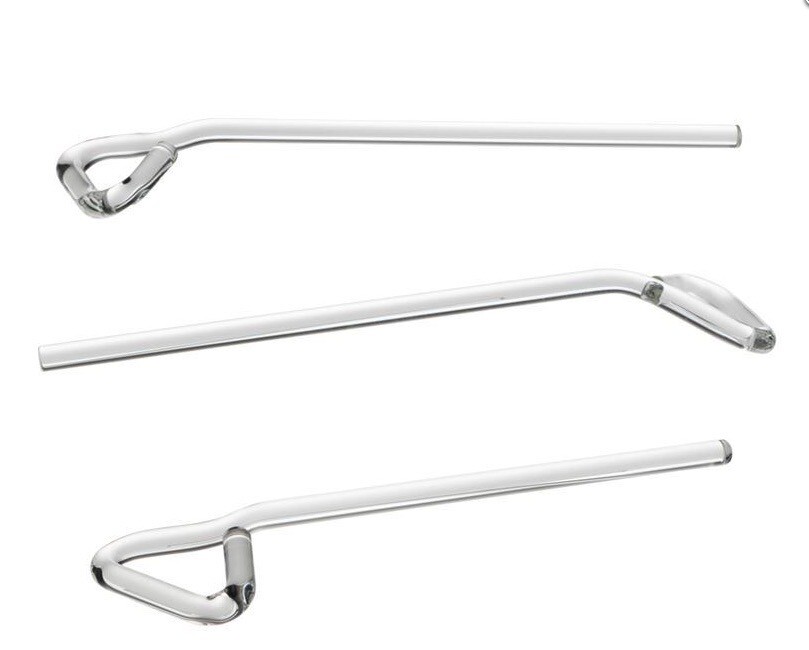 (10/Pk) CHEMGLASS 120° 5mm Clear Borosilicate Glass Cell Spreaders CLS-1350-01