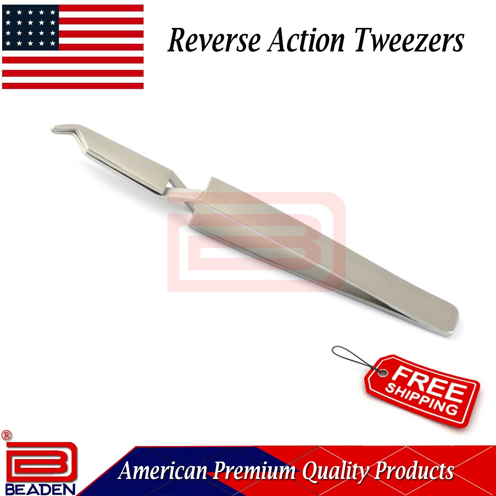 Dental Orthodontic Buccal Tube Tweezers Reverse Action Tweezer