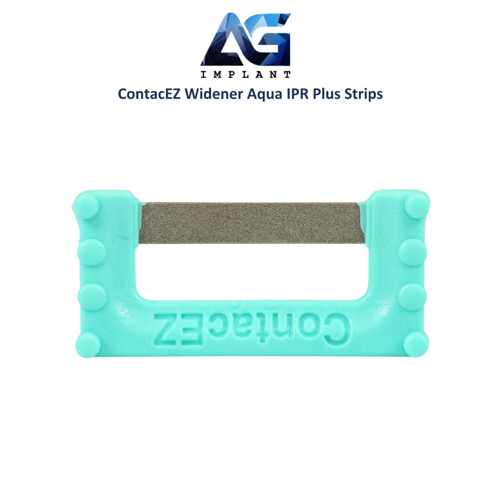 Double Sided Widener Aqua Flexible Diamond Coated Dental IPR Plus Strips Set