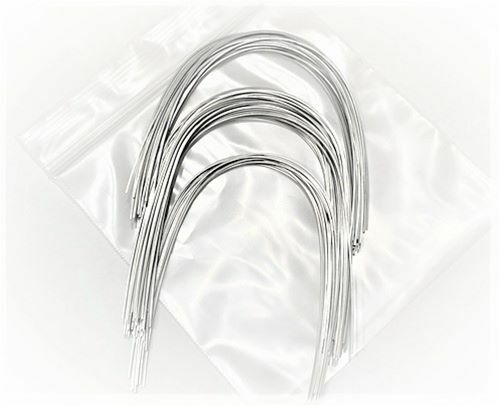 Orthodontic Wires, Beta Titanium, Natural Arch Form,25 Wires/Bag, Modern Arch