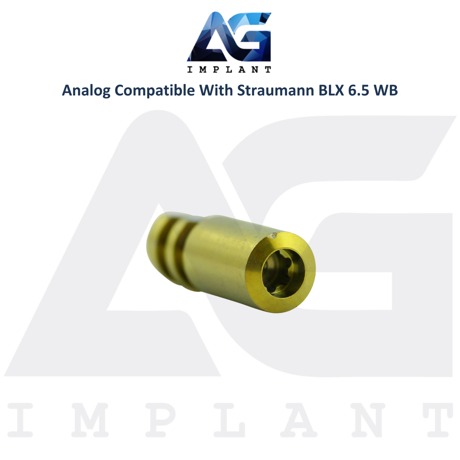 5 Fixture Analog Compatible with Straumann BLX® Ø6.5mm WB Dental Lab