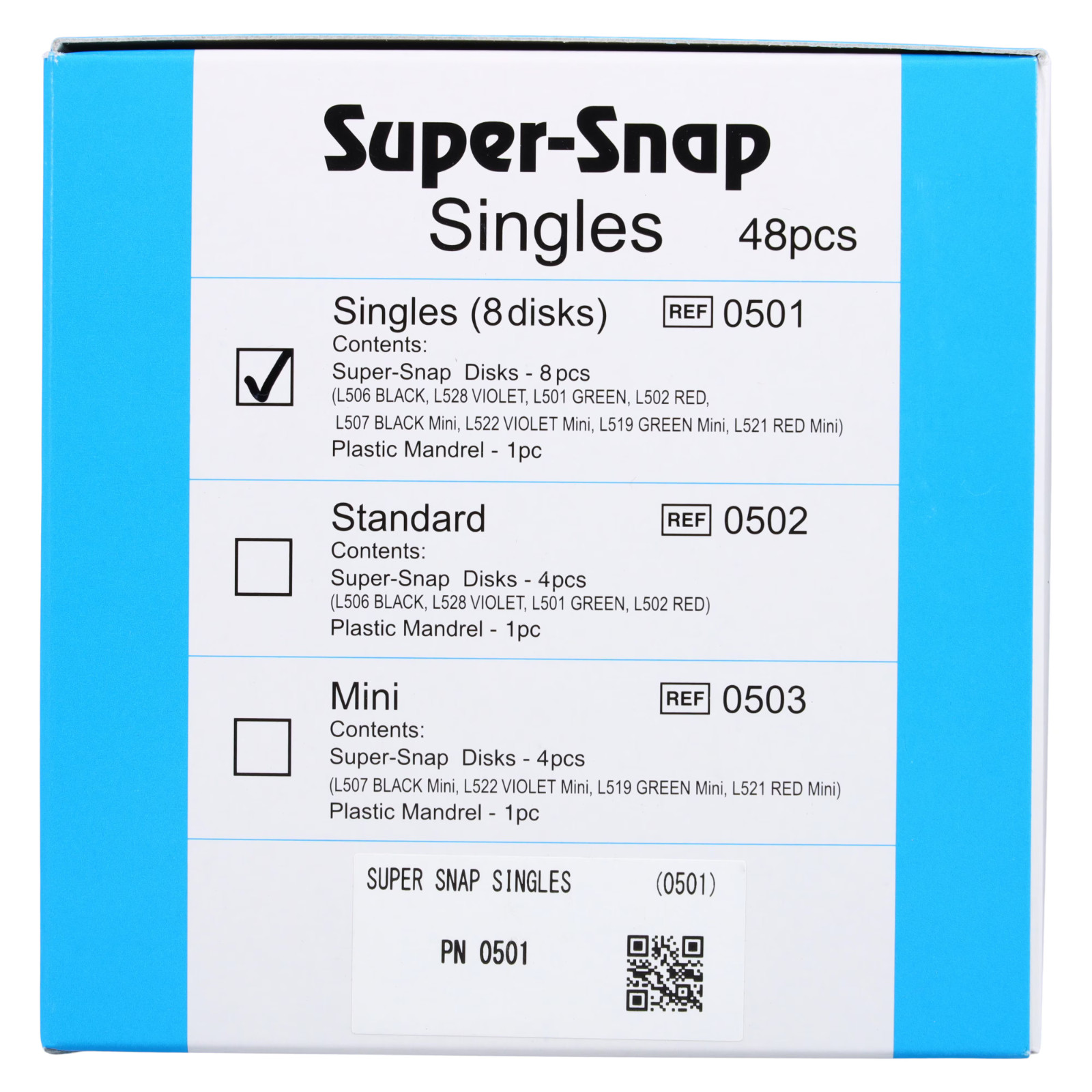 Super-Snap Singles Disc Contra Angle 48/Bx-Shofu 0501