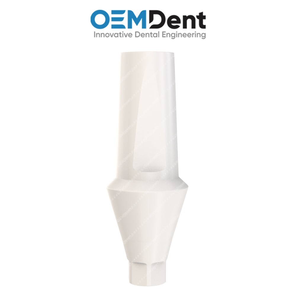Peek Temporary Anatomic Straight Abutment Compatible NobelActive®️NP Conical