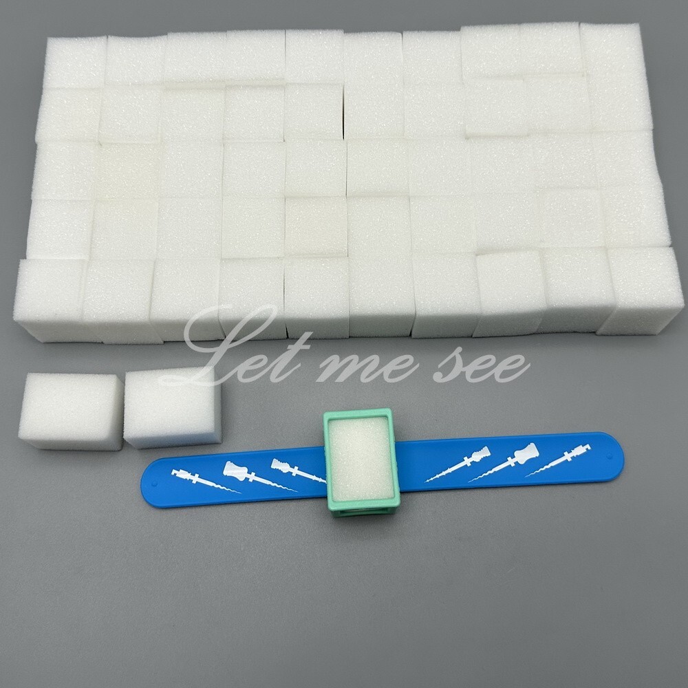 Dental Endo Root Canal Files Stand Holder Wrist Watch 135℃ Sterilize Sponge